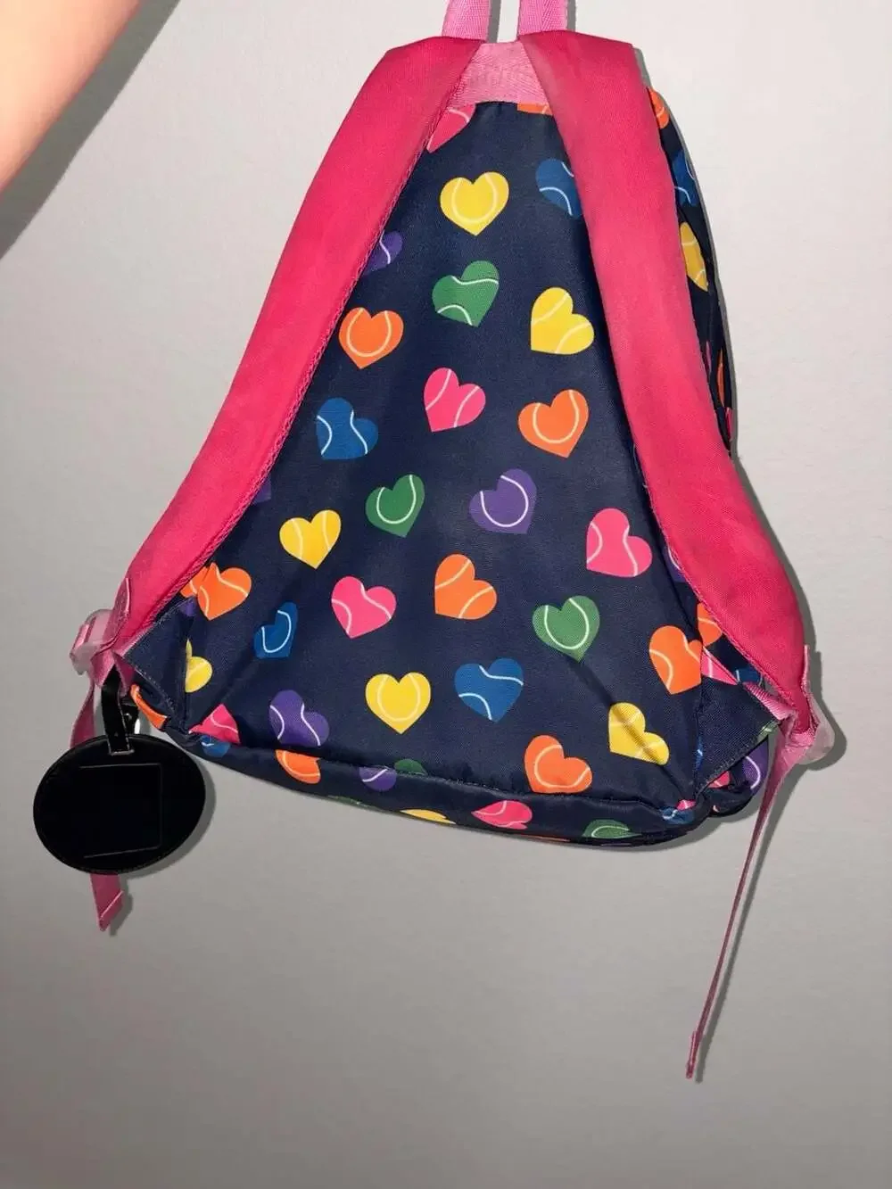 Ame & Lulu Kids Little Love Tennis Backpack - Hearts